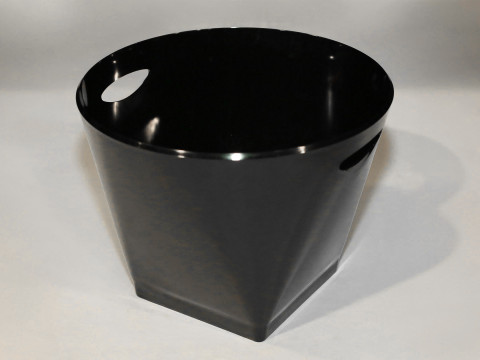 Posuda za led - kibla 10 litara CRNA
