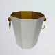 Posuda za led - kibla 5 litara Osmerokut White Gold