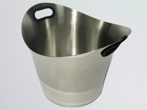  Posuda za led - kibla 10 litara Big V Shape Champagne Silver 