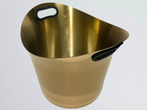 Posuda za led - kibla 10 litara Big V Shape Champagne Rose gold 