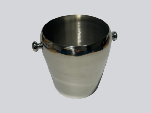  Posuda za led - kibla 1 litar Drummed Silver 