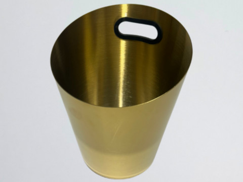Posuda za led - kibla 5 litara Slanting Champagne Titanium