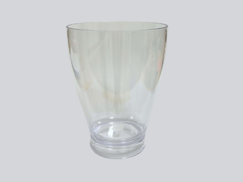 Posuda za led - kibla 5 litara plastična prozirna
