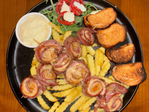 Rolavani pileći ražnjici 350gr