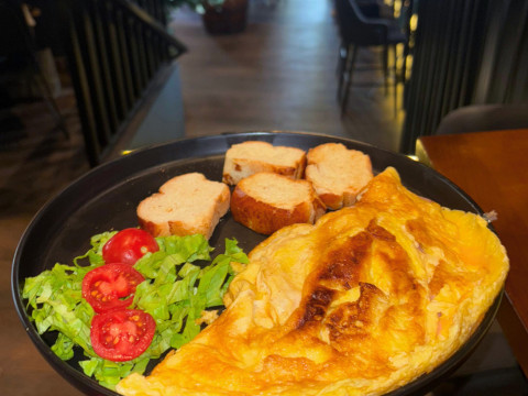 Omlet sa špekom 100gr