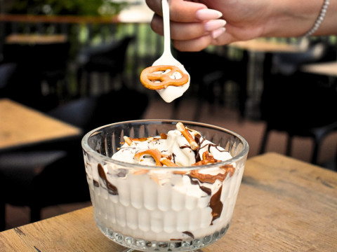 Choco Pretzel sladoled